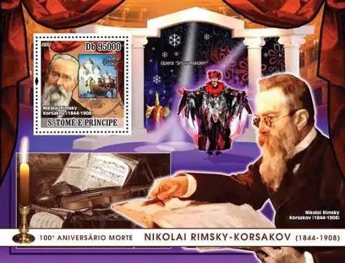 The 100th Anniversary of the Death of Nikolai Rimsky-Korsakov, 1844-1908