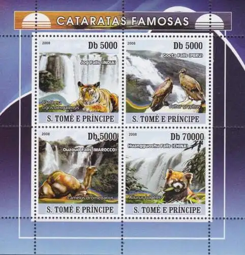 Waterfalls & African Fauna