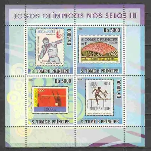 Olympic Games on Stamps III