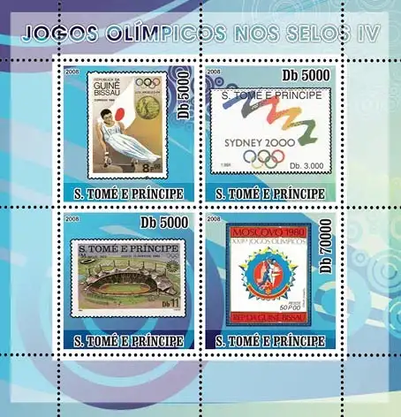 Olympic Games on Stamps IV