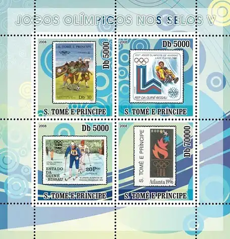 Olympic Games on Stamps V