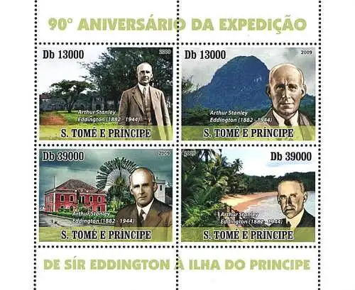 The 90th Anniversary of the Expedition of Sir Arthur Stanley Eddington, 1882-1944