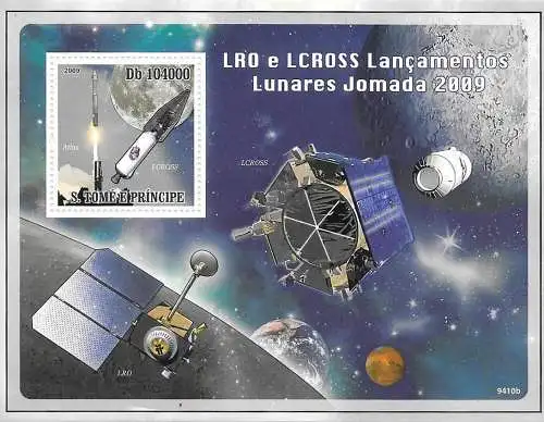 Space - LRO & LCROSS Launch on Lunar Journey 2009