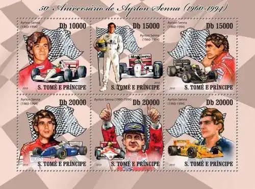 The 50th Anniversary of Ayrton Senna, 1960-1994