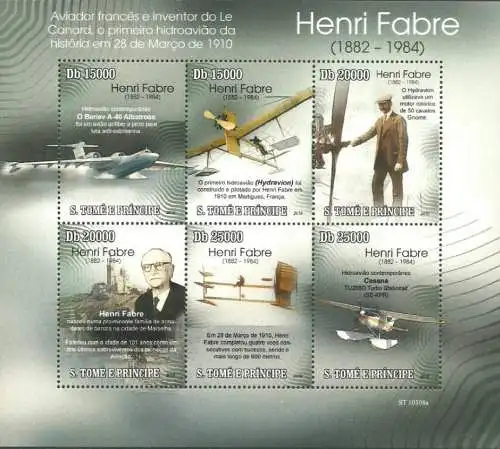 First Hydroplane of Henri Fabre, 1882-1984