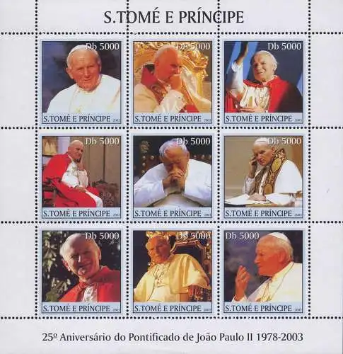 The 25th Anniversary of the Pontificate of Pope John Paul II