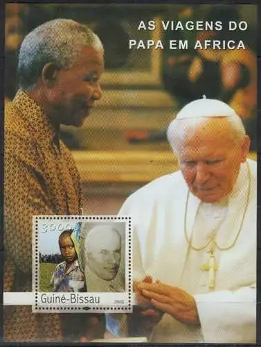 Pope John Paul II travels in Africa