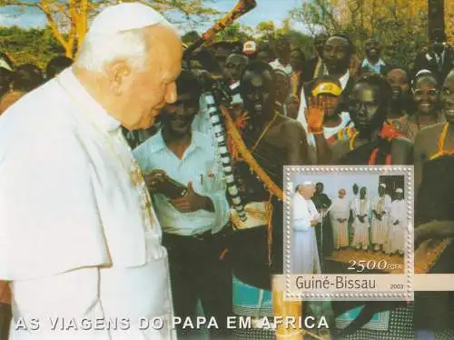 Pope John Paul II travels in Africa