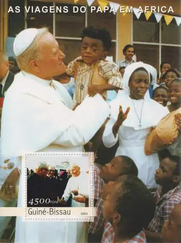 Pope John Paul II travels in Africa