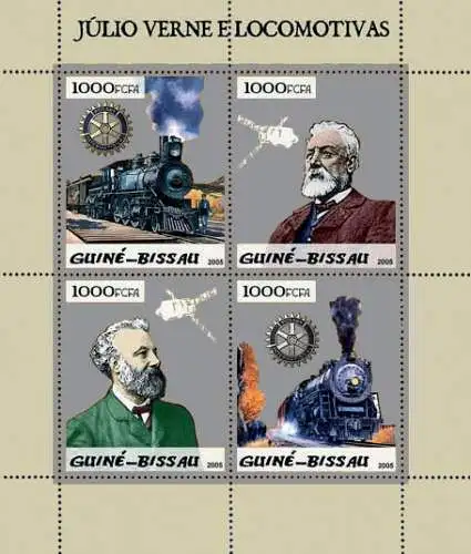 Locomotives - Steam Trains & Jules Verne