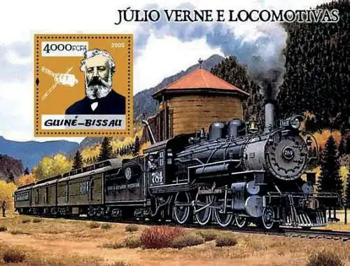 Locomotives - Steam Trains & Jules Verne