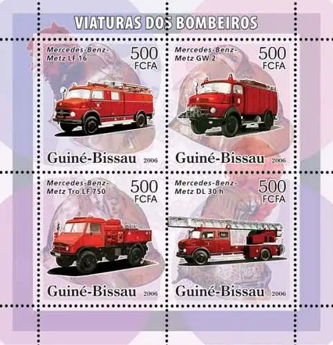 Fire Engines, Mercedes-Benz