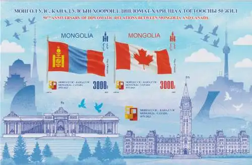 50th anniversary of Diplomatic relations between Mongolia and Canada