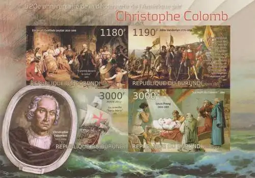 The 520th Anniversary of the Discovery of America by Christopher Columbus