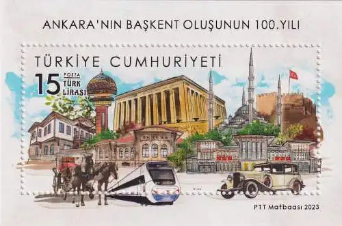 The 100th Anniversary of the Designation of Ankara as Capital