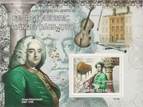 The 100th Anniversary of the Death of George Frideric Handel, 1685-1759