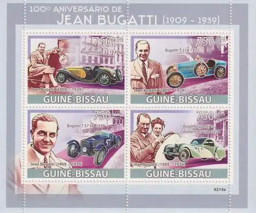 The 100th Anniversary of the Birth of Jean Bugatti, 1909-1939