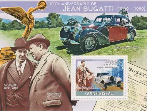 The 100th Anniversary of the Birth of Jean Bugatti, 1909-1939