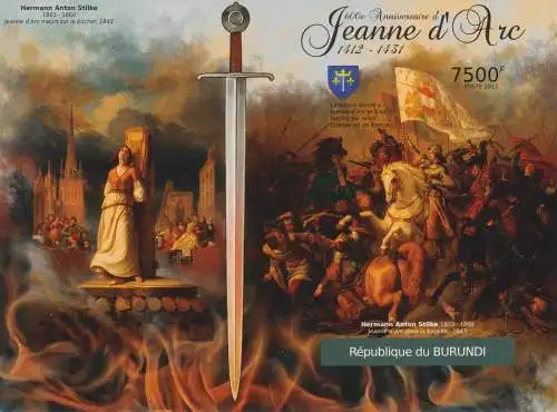 600th Birthday of Joan of Arc