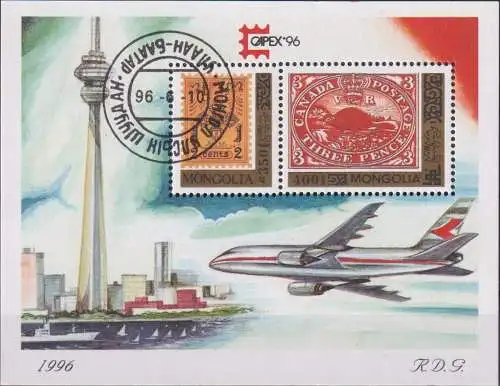 International Stamp Exhibition CAPEX 96 - Toronto, Canada