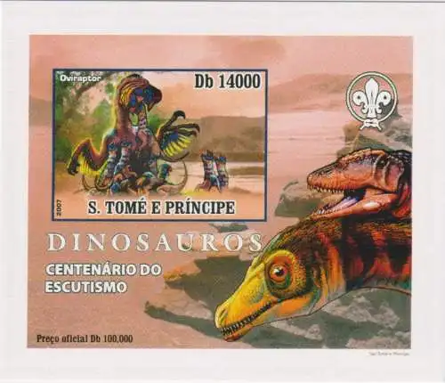 Dinosaurs - Oviraptor - luxury blocks