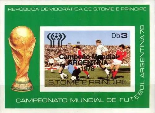 FIFA World Cup - Argentina, 1978 - overprint