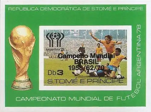 FIFA World Cup - Luis Edmundo Pereira and Mario Marinho Perez, overprint