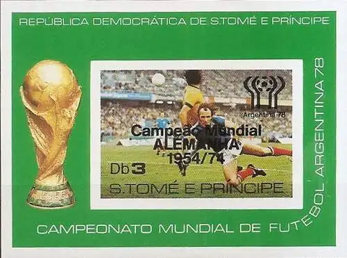 FIFA World Cup - Marinho Perez and Branco Oblak, overprint