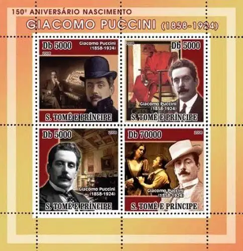 The 150th Anniversary of the Birth of Giacomo Puccini, 1858-1924