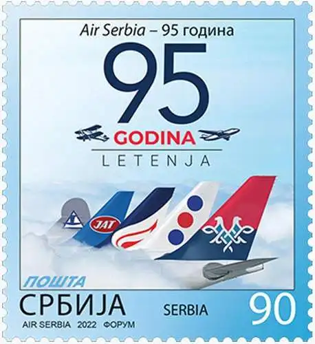 Air Serbia â 95 years