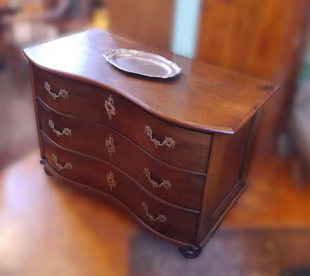 Kommode Barock um 1720, Süddeutsch, Eiche massiv 1