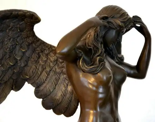 Bronze Skulptur Angel in Love