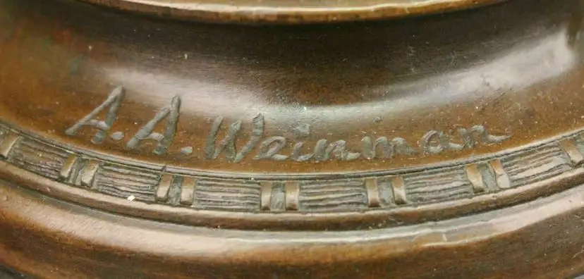 Bronze Skulptur Angel in Love 4