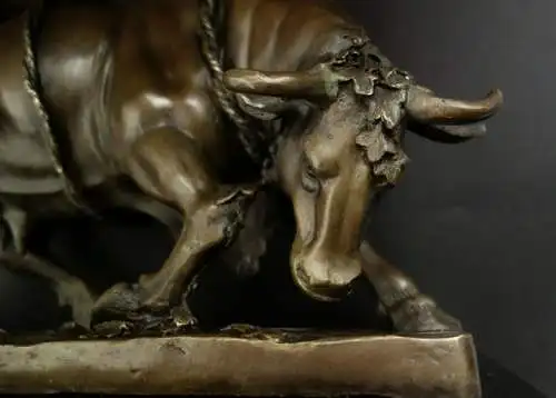 Bronze Skulptur Europa auf Stier