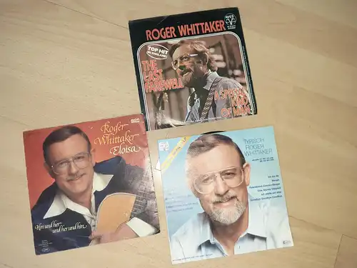 Single Vinyl - 3 x Rodger Whittaker - Last Farwell - Hin und her - Goodbye +mehr