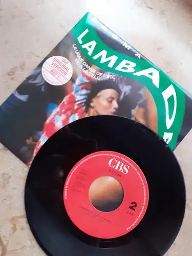 Single Vinyl - Kaoma - Lambada - 1989 - Vinyl - Maxi Single Original Version