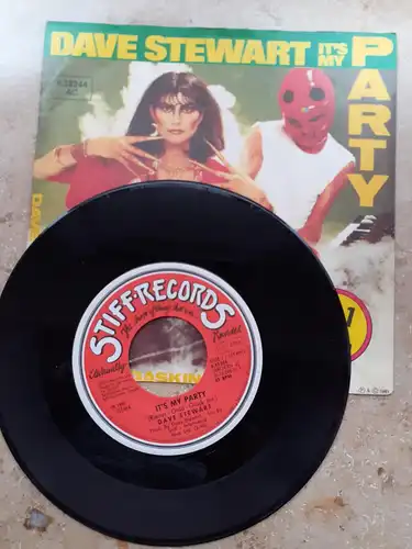 Single Vinyl - DAVE STEWART " It's My Party / Waiting In The Wings von 1981
