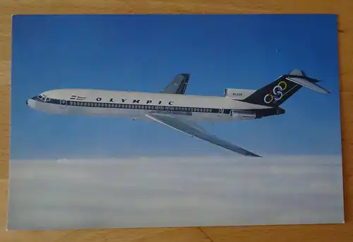 [Werbepostkarte] Olympic Airways Boeing 727-200. 