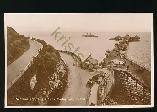 Llandudno - Pier and Paths to Happy Valley [Z28-1.082