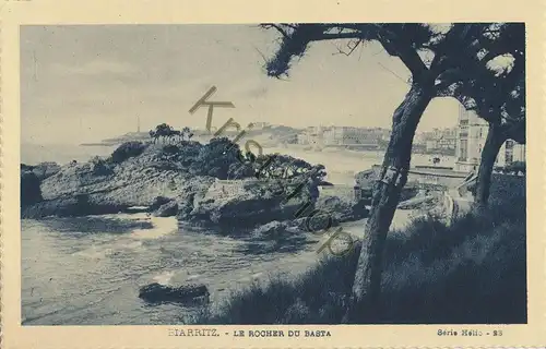 Biarritz - Le rocher du Basta [Z36-6.721
