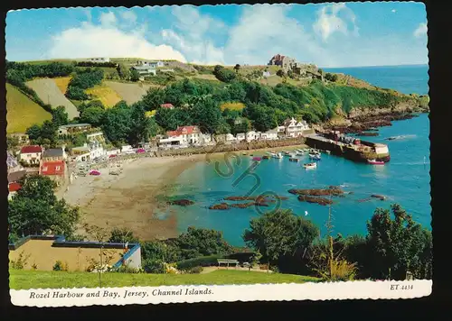 Jersey - Channel Islands - Rozel Harbour and Bay [AA51-4.252