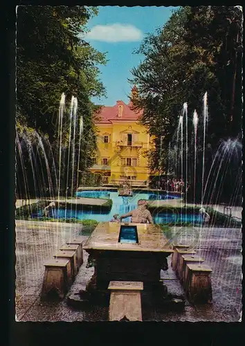 Salzburg - Lustschloß Hellbrunn - Wasserspiele [AA49-6.381