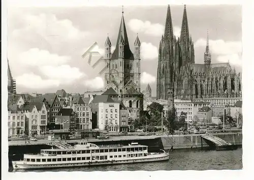 Köln - Rheinansicht mit Dom [AA50-4.960