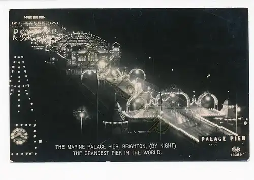 Brighton - The Marine Palace Pier - By Night [AA50-6.921