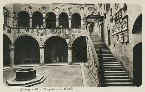 Firenze - Bargello Il Cortile   [E-0224