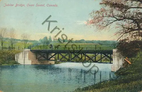 Owen Sound Canada - Jubilee Bridge   [E-1266