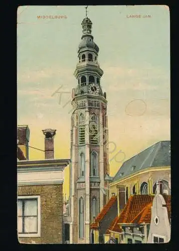 Middelburg - Lange Jan uit 1908 [KK00-1.918