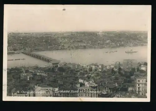 Constantinople - Le Vieux Pont et Stamboul [KK02-0.017