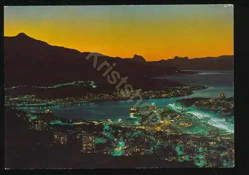 Norge - Narvik - Midnattstemming over byen [KK02-0.967