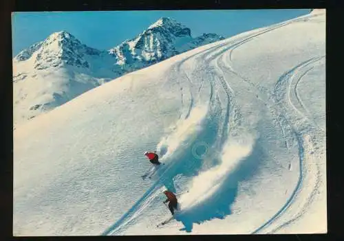 Skifahren im Puilverschnee [KK02-1.981